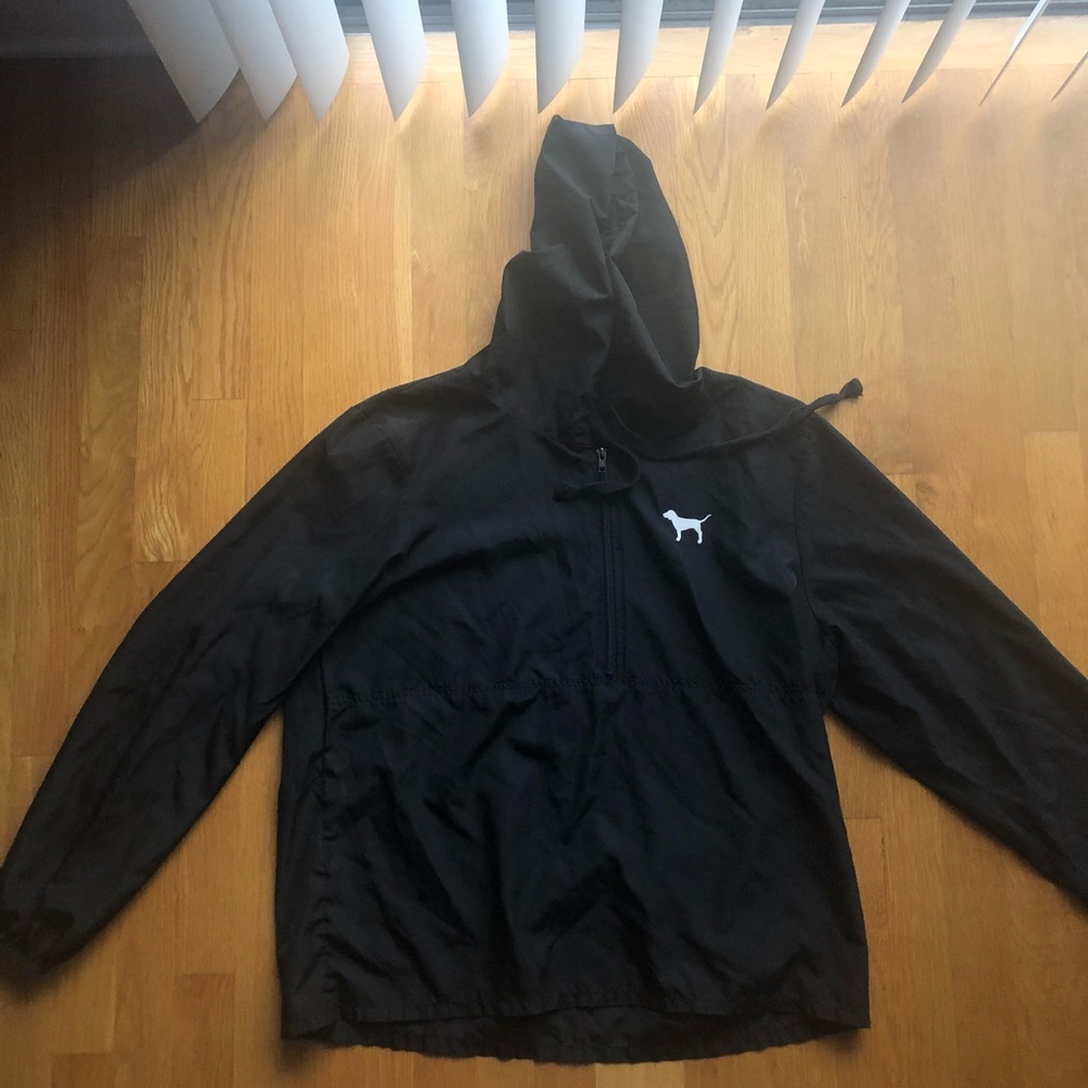 Black pink jacket